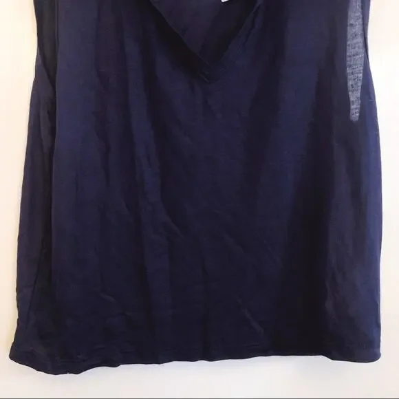 Urban Outfitters Navy Collar Tank Top - Picture 6 of 11